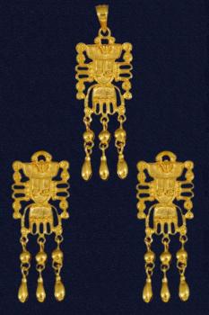 Goldschmuck Set A19/D401